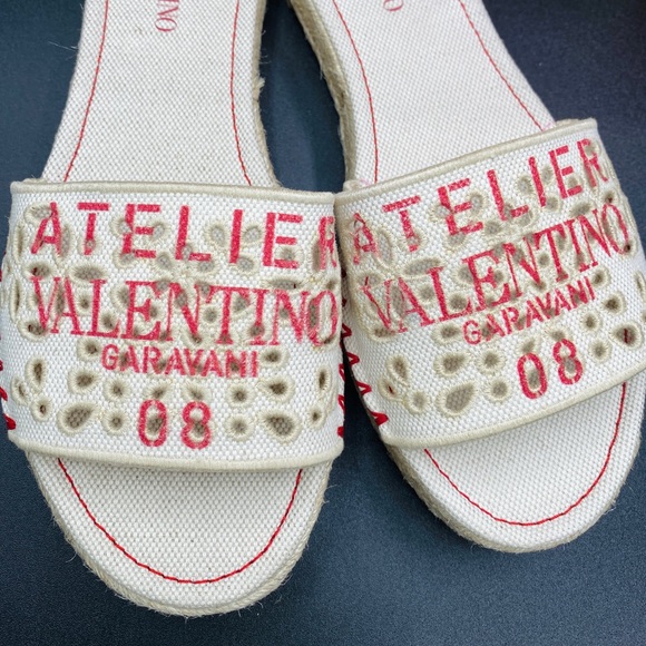 Valentino Garavani Atelier San Gallo 08 Edition Sandals SIZE 38 NWB AUTHENTIC - Picture 7 of 9